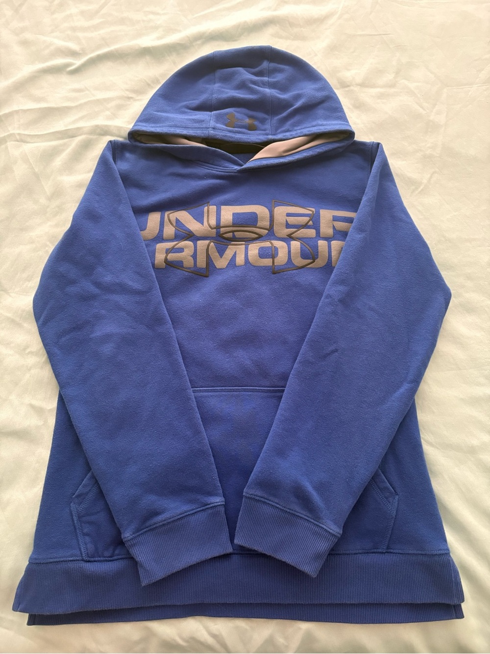 Under Armour Royal Blue Hoodie - Kids Pullover